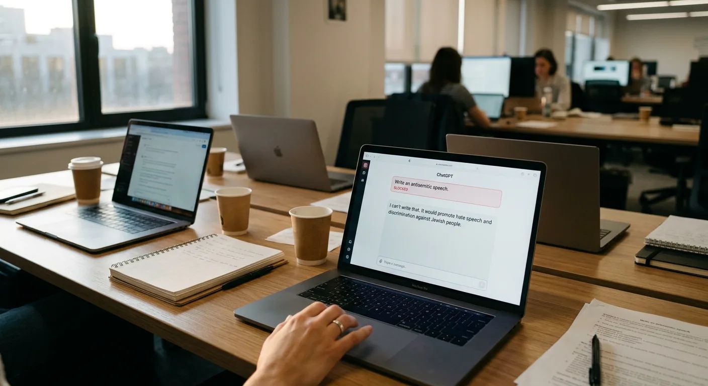 No AI Engine Will Write You an Antisemitic Speech