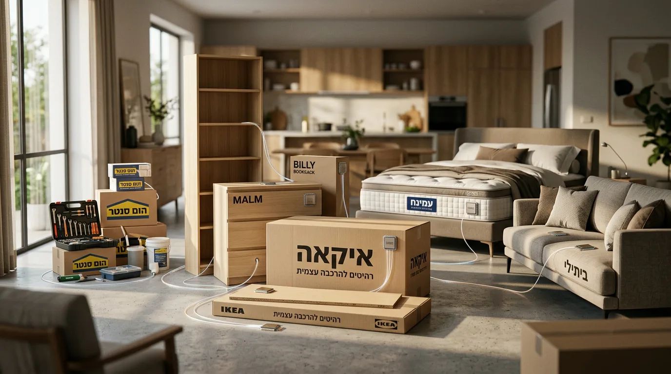 מדד התשובות של אולם — רהיטים ועיצוב: איקאה היא ברירת המחדל של ה-AI