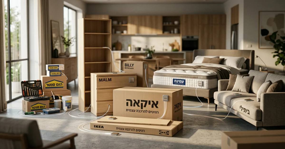 מדד התשובות של אולם — רהיטים ועיצוב: איקאה היא ברירת המחדל של ה-AI