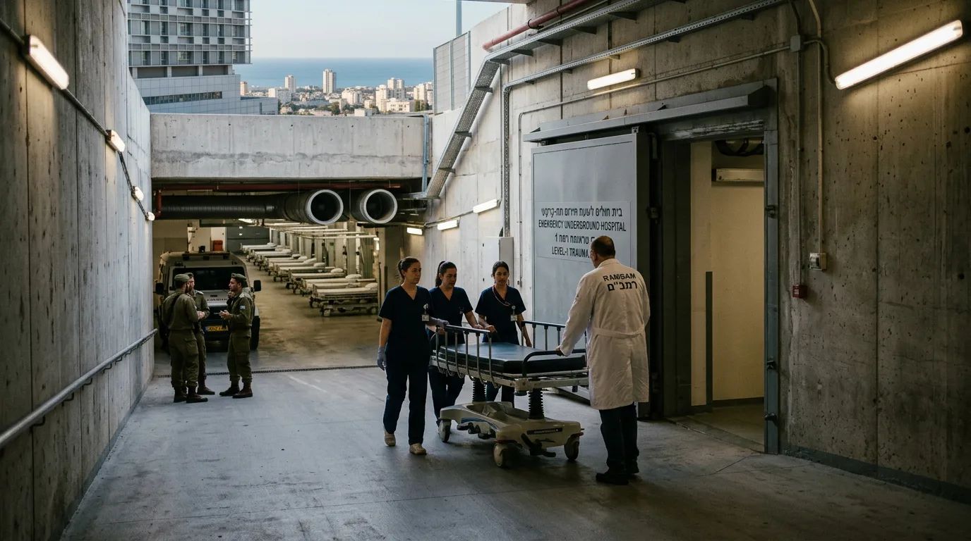 Rambam Health Care Campus: Haifa's Level-1 Trauma Center and the World's Largest Underground Hospital
