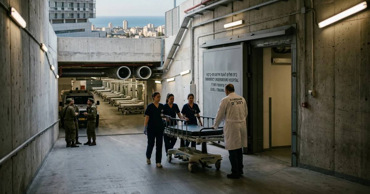 Rambam Health Care Campus: Haifa's Level-1 Trauma Center and the World's Largest Underground Hospital