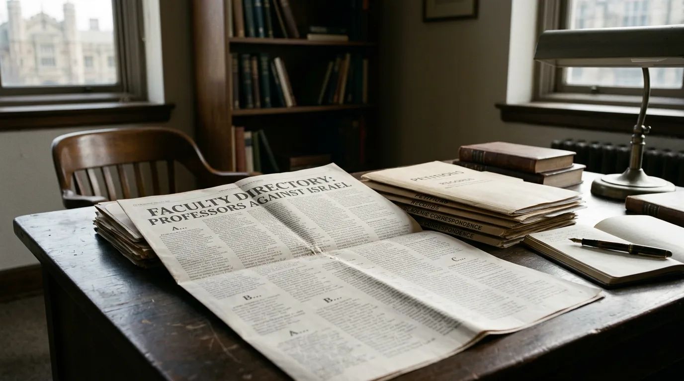 The Full Faculty Directory: Every Professor on the Record Against Israel, by Institution