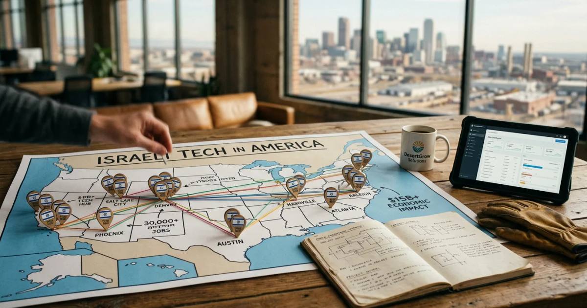 The Israeli Founder's US Decision Map 2026