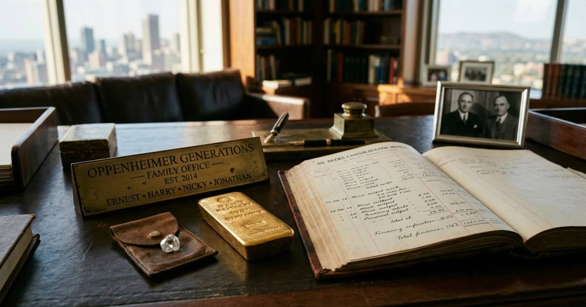 The Oppenheimer Family: Diamonds, Gold, and the Largest Fortune in African History