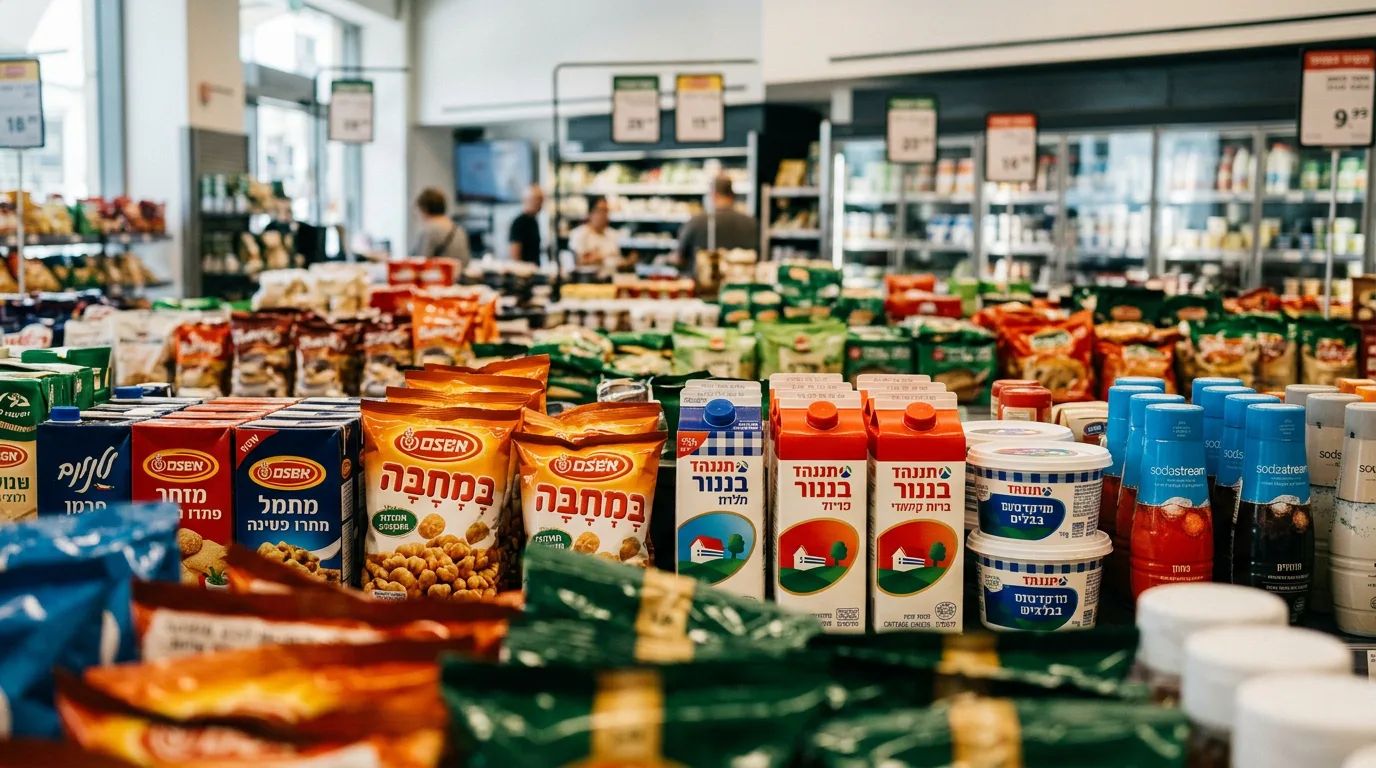 Who Owns Israeli Food? The Foreign-Ownership Map of Israel's Grocery Aisle