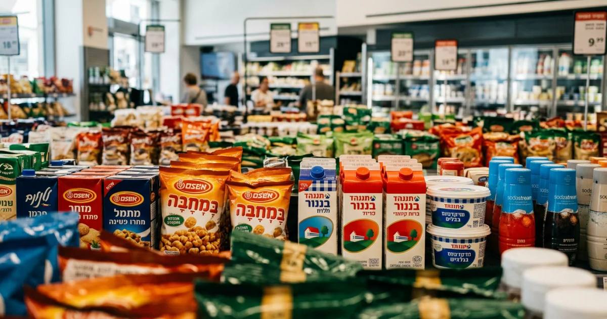 Who Owns Israeli Food? The Foreign-Ownership Map of Israel's Grocery Aisle