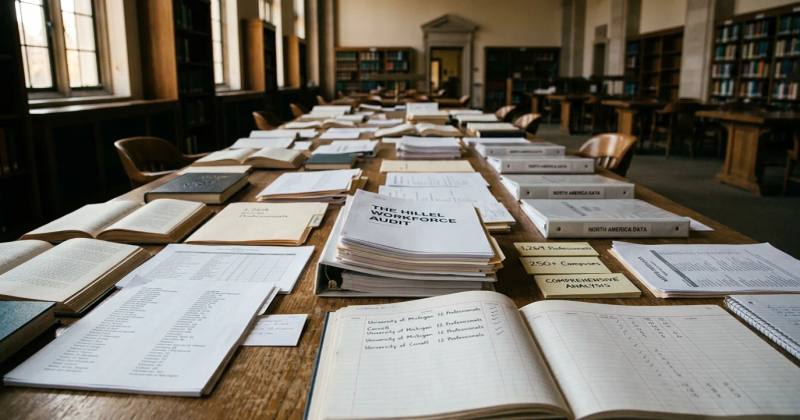 Who Runs Hillel? Auditing 1,269 Campus Professionals
