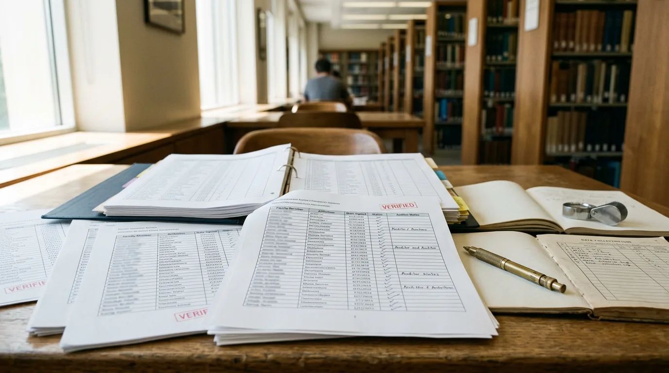 Who Signed: Full Methodology — How We Audited 2,844 Israeli Faculty