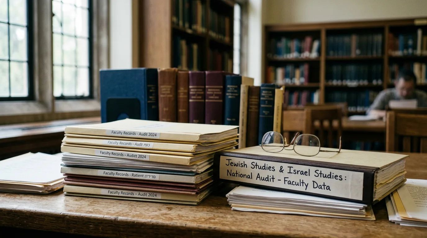 Who Teaches Judaism in America? The First National Audit of Jewish Studies and Israel Studies Faculty