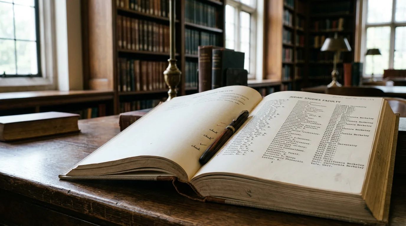 Who Teaches Judaism in America: The Full Faculty Database