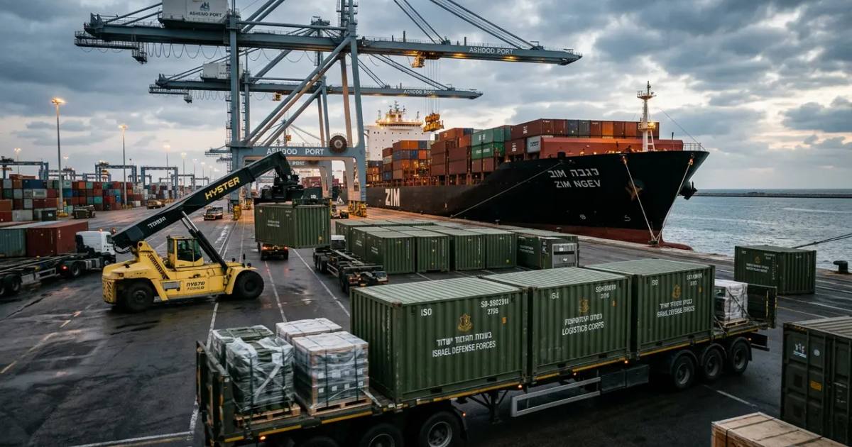 Ashdod Port: Israel's Defense Logistics Hub