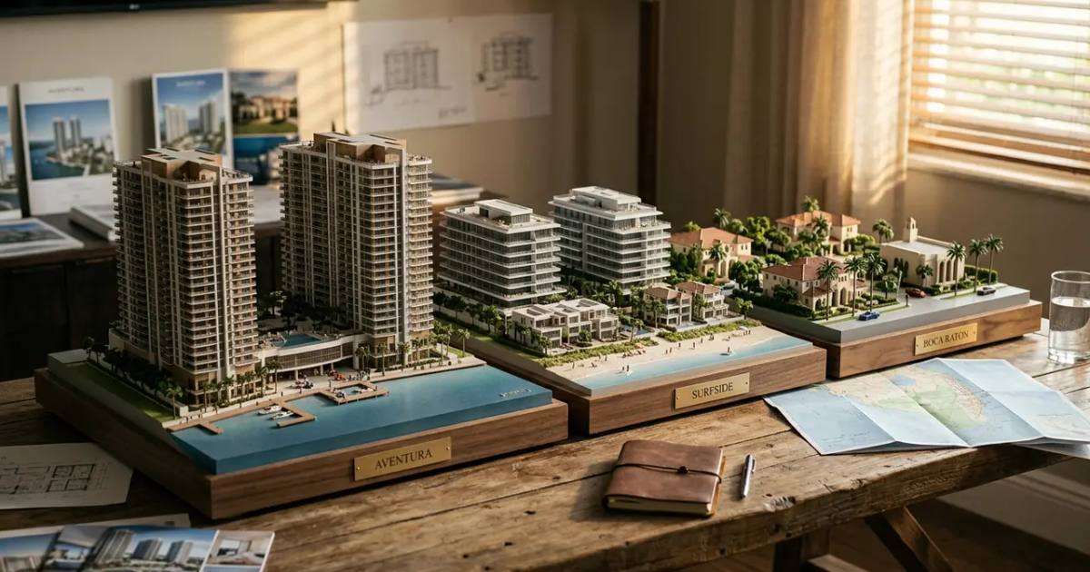 Aventura vs. Boca vs. Surfside: Where Israelis Actually Live