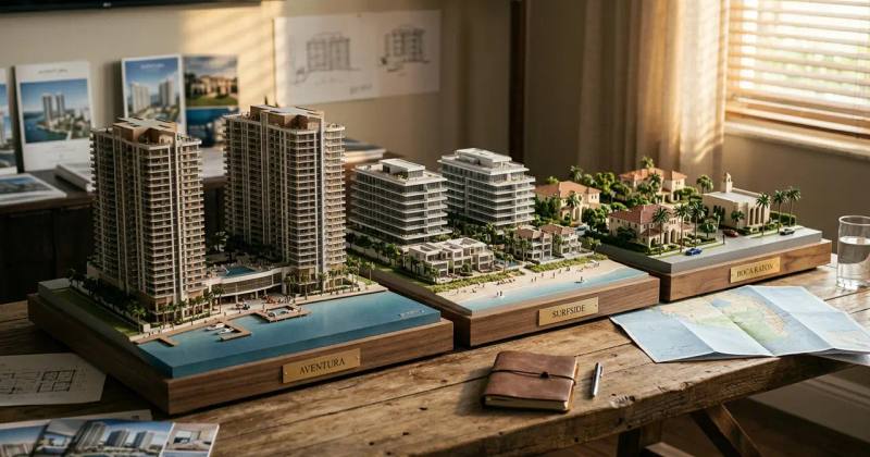 Aventura vs. Boca vs. Surfside: Where Israelis Actually Live