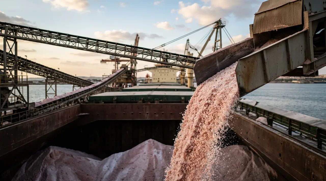 How Israel Ships Dead Sea Potash to Global Markets
