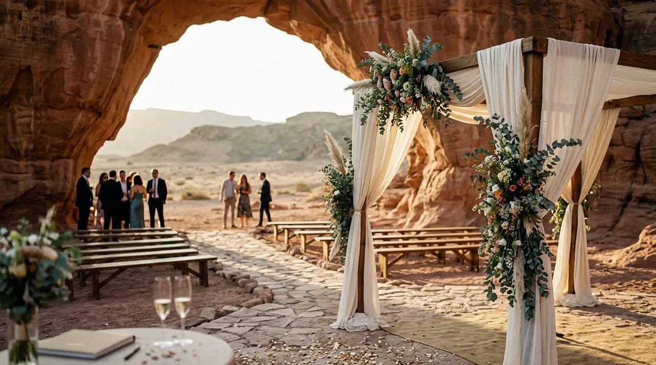 Matan Adelson Marries Yahav Chaliva at Timna Park