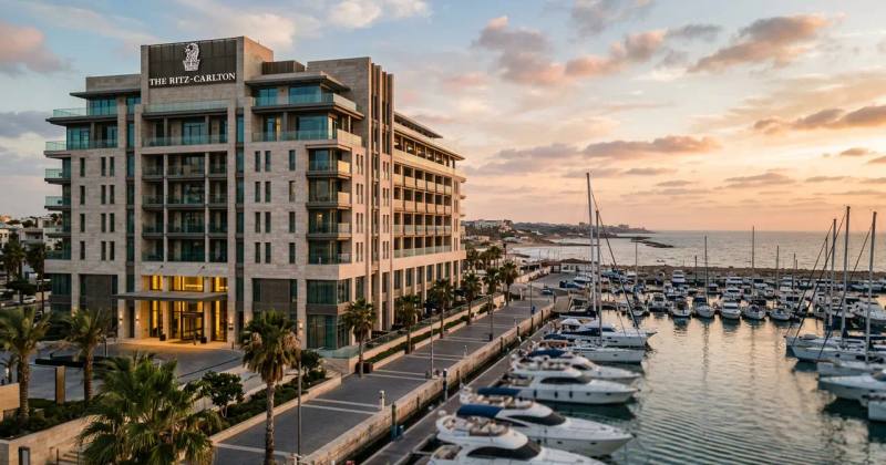 The Ritz-Carlton Herzliya: Israel's Only Coastal Global Flag