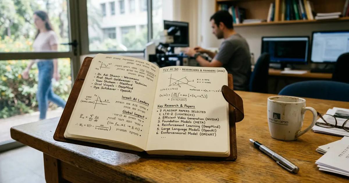 TLV AI 50 2026: Israel's Top AI Researchers, Founders