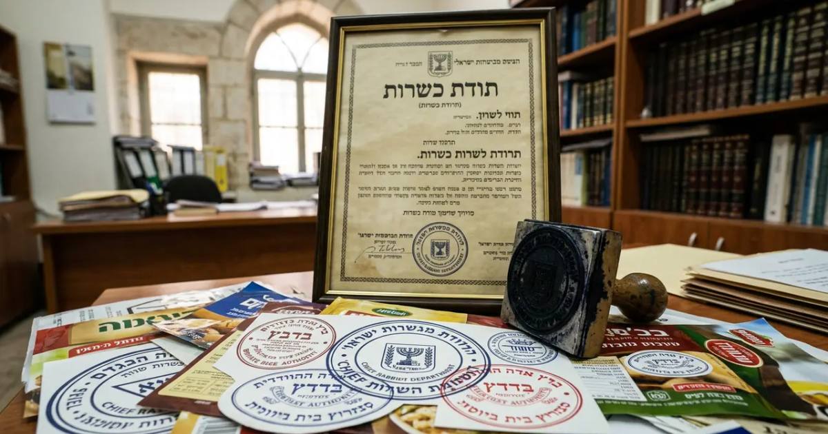 Who Controls Israel's Kosher Certification?