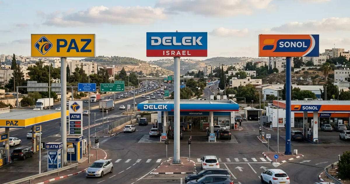 Who Owns Israel's Gas Stations? Paz, Delek, Sonol Mapped