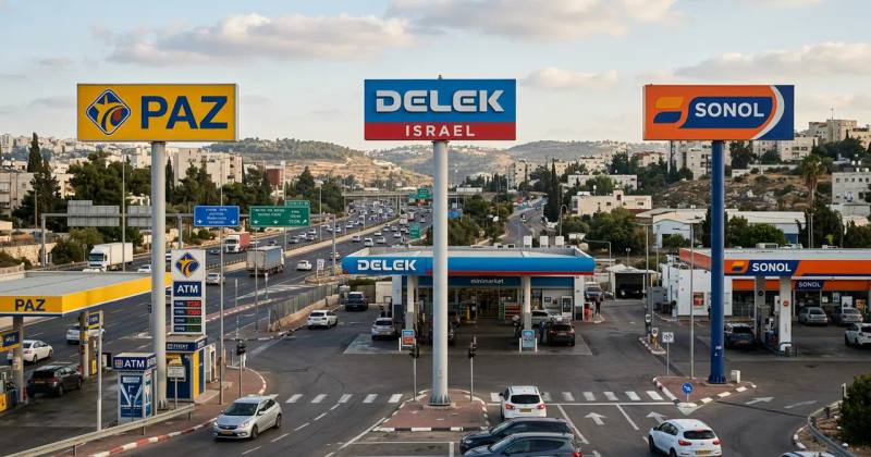 Who Owns Israel's Gas Stations? Paz, Delek, Sonol Mapped