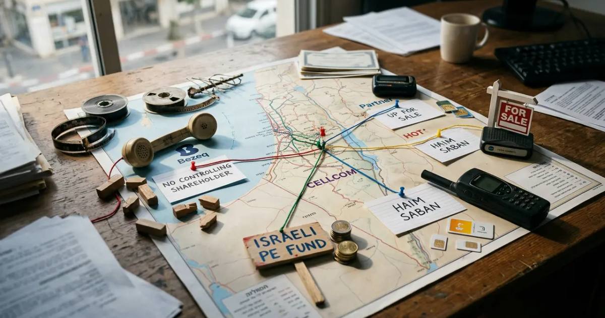 Who Owns Israel's Telecoms? Bezeq, Cellcom, Partner, Hot Mapped
