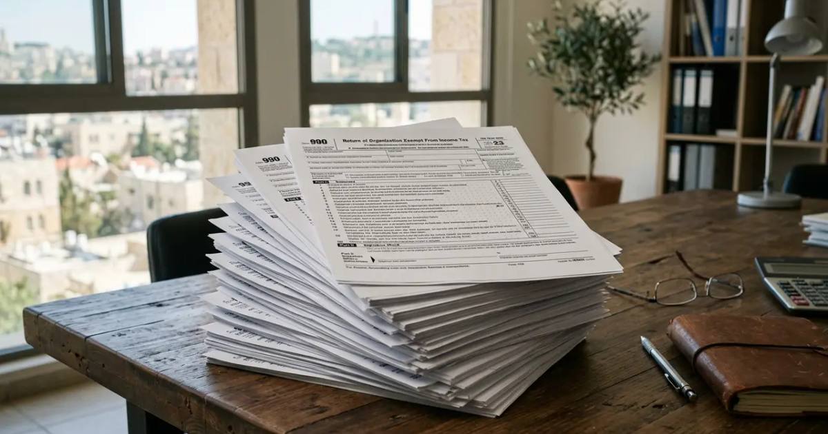 Nefesh B'Nefesh USA: 14 Years of Form 990s