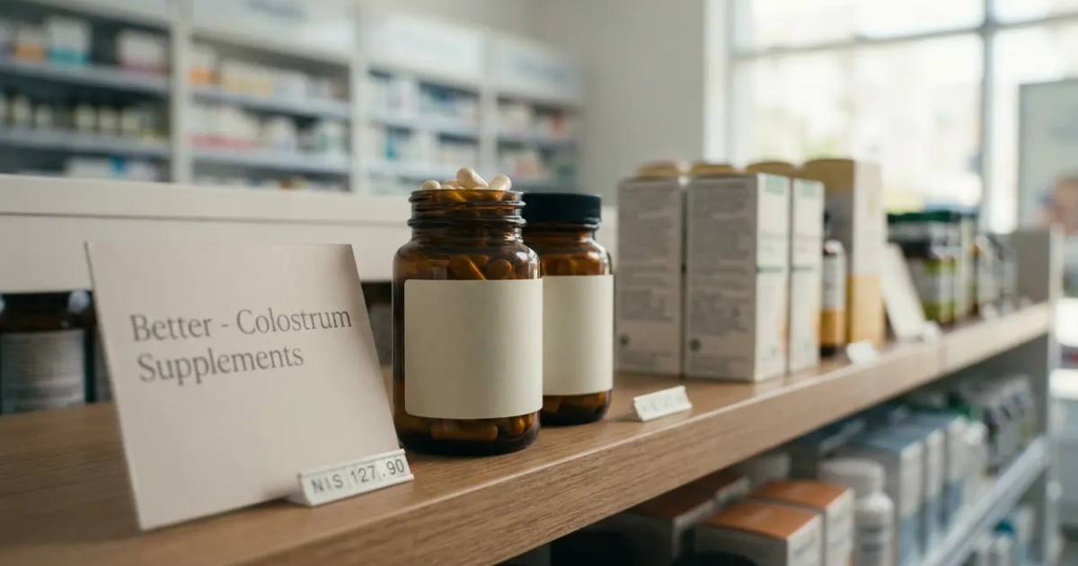 Rotem Sela's Israeli Brand Better Launches Colostrum